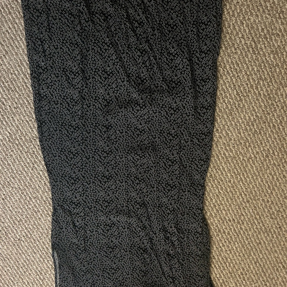 Black and Gray Patterned dress